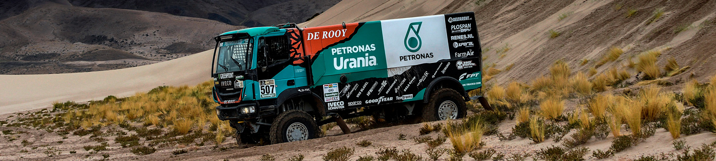 Dakar 2017: IVECO sale su due gradini del podio e continua a condurre la classifica generale